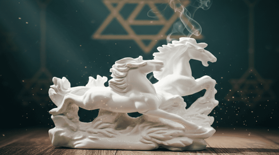 Vastu Two Running Horses