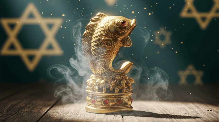Golden Arowana Fish Statue – Powerful Vastu Remedy for Business Growth